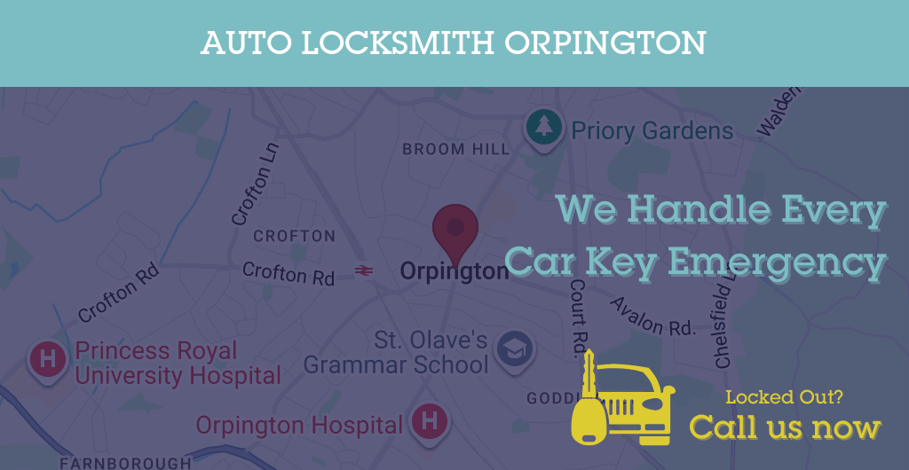 Auto Locksmith Services in Orpington - BR postcode